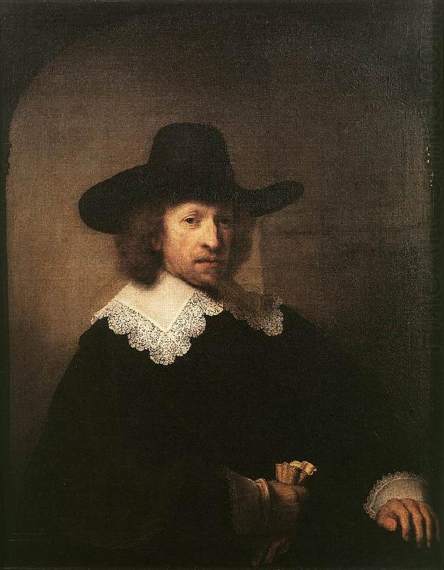 Portrait of Nicolaas van Bambeeck dg, REMBRANDT Harmenszoon van Rijn